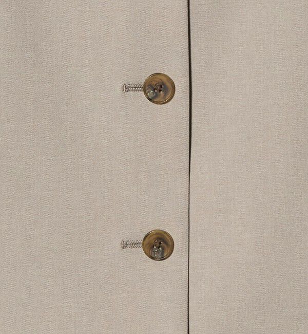 BEAUTY&YOUTH UNITED ARROWS「スクエアネック 2WAYベスト 吸水速乾 防シワ UV」|ベスト・ジレ|