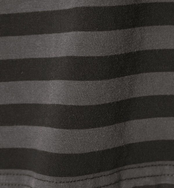 MONKEY TIME「ウォッシュド ボーダー ロングスリーブ Tシャツ」|Tシャツ・カットソー|