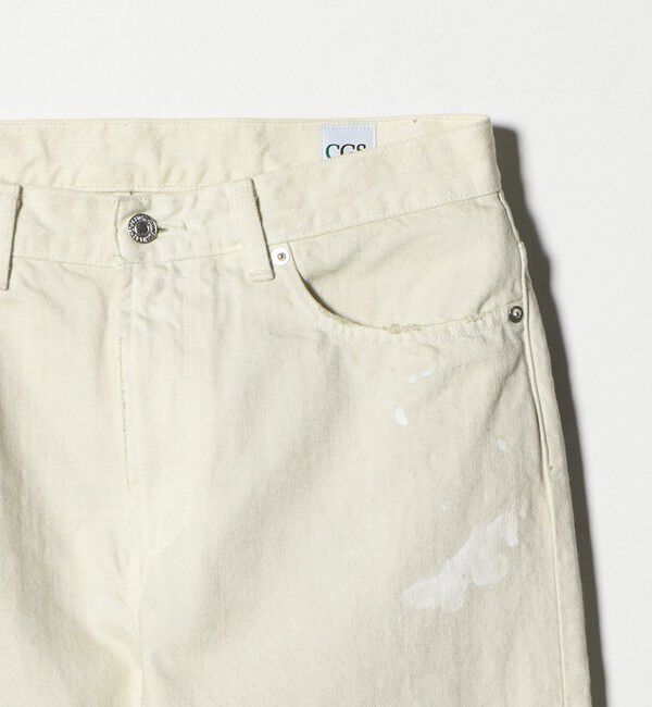 California General Store「＜CGS.＞オーガニックコットン ダスティー ホワイト デニム パンツ」|デニム|