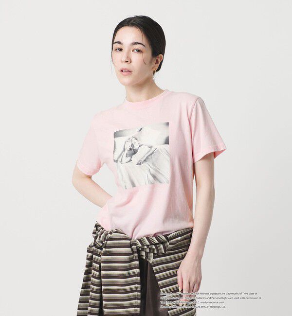 BEAUTY&YOUTH UNITED ARROWS「【別注】＜GOOD ROCK SPEED＞Marilyn Monroe フォトプリント Tシャツ」|Tシャツ・カットソー|