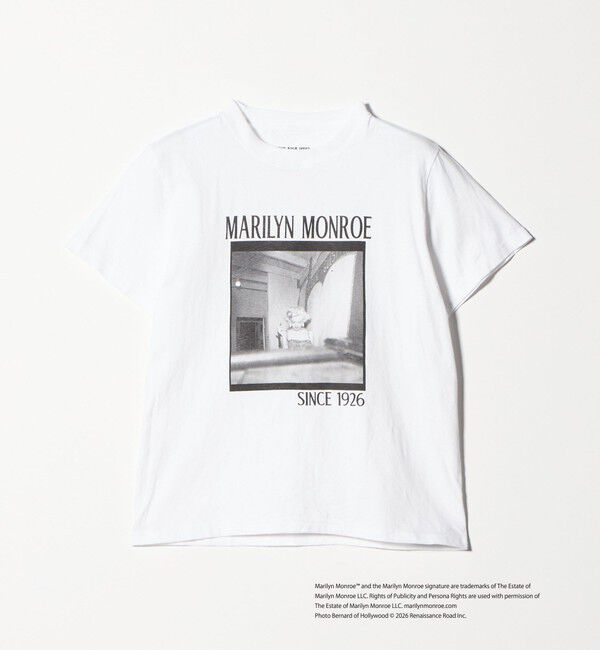 BEAUTY&YOUTH UNITED ARROWS「【別注】＜GOOD ROCK SPEED＞Marilyn Monroe フォトプリント Tシャツ」|Tシャツ・カットソー|