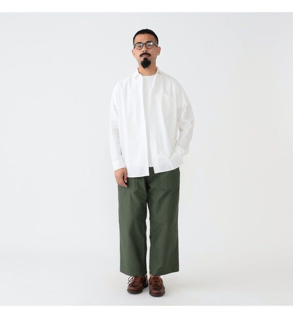 BEAMS PLUS「BEAMS PLUS / REG Collar 120/3 Broad Classic Fit」|シャツ・ブラウス|