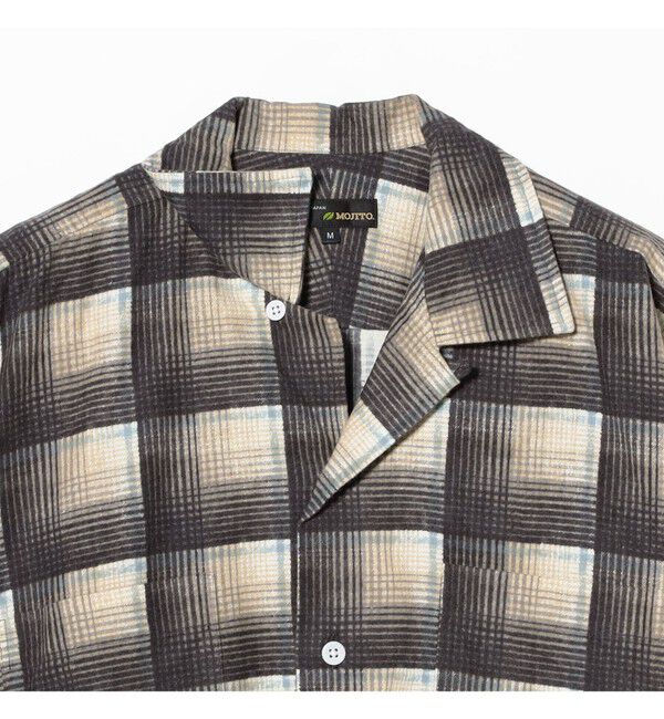 BEAMS PLUS「MOJITO / ABSHINTH SHIRT Bar.2.0 Cotton Flannel Plaid」|シャツ・ブラウス|