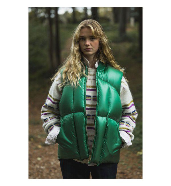 BEAMS PLUS「Crew Jacquard Stripe」|ニット・セーター|