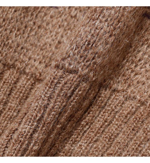 BEAMS PLUS「Crew Jacquard Stripe」|ニット・セーター|