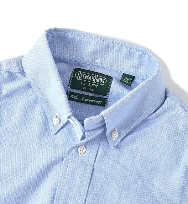 SHIPS「GITMAN VINTAGE: オックスフォード ボタンダウン シャツ」|シャツ・ブラウス|