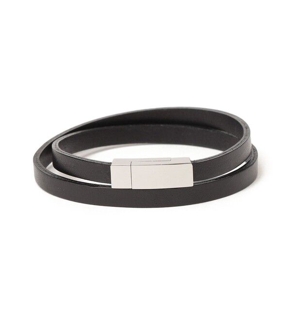 SHIPS any「SHIPS any: レザー マグネット ブレスレット◇」|ブレスレット・バングル|