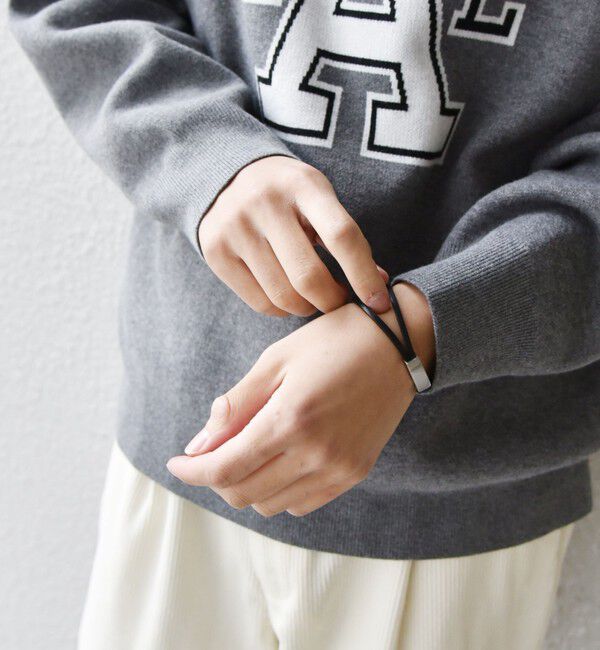 SHIPS any「SHIPS any: レザー マグネット ブレスレット◇」|ブレスレット・バングル|