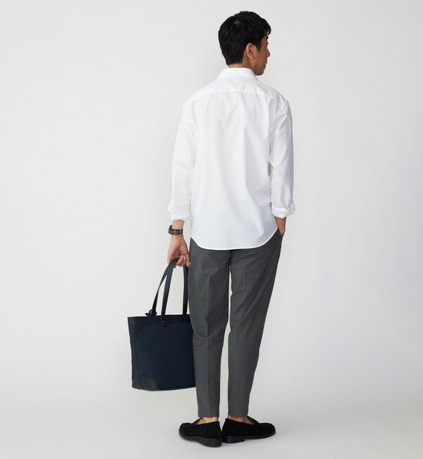 SHIPS「SHIPS:〈接触冷感〉 セミワイドカラー アイスコットン ロングスリーブ シャツ」|シャツ・ブラウス|