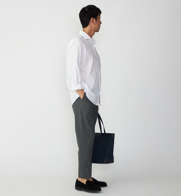 SHIPS「SHIPS:〈接触冷感〉 セミワイドカラー アイスコットン ロングスリーブ シャツ」|シャツ・ブラウス|