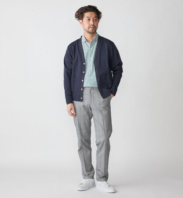 SHIPS「SHIPS:〈接触冷感〉 セミワイドカラー アイスコットン ロングスリーブ シャツ」|シャツ・ブラウス|