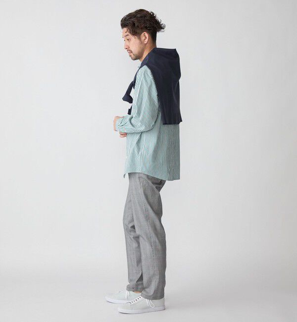 SHIPS「SHIPS:〈接触冷感〉 セミワイドカラー アイスコットン ロングスリーブ シャツ」|シャツ・ブラウス|