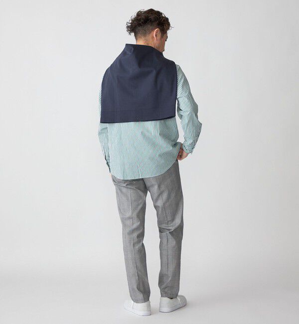 SHIPS「SHIPS:〈接触冷感〉 セミワイドカラー アイスコットン ロングスリーブ シャツ」|シャツ・ブラウス|