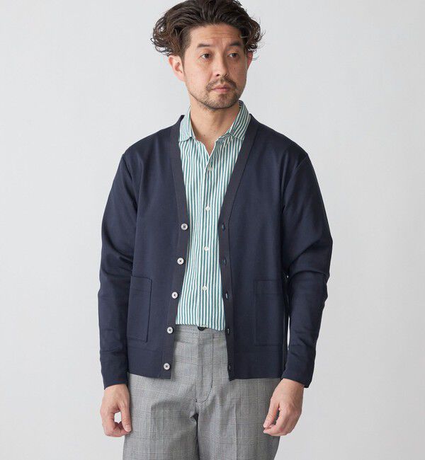 SHIPS「SHIPS:〈接触冷感〉 セミワイドカラー アイスコットン ロングスリーブ シャツ」|シャツ・ブラウス|