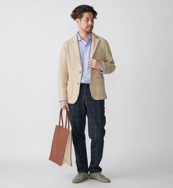 SHIPS「SHIPS:〈接触冷感〉 セミワイドカラー アイスコットン ロングスリーブ シャツ」|シャツ・ブラウス|