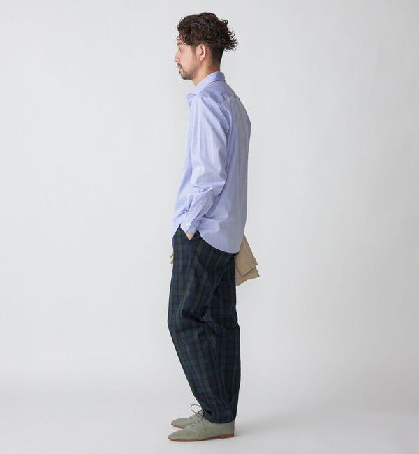 SHIPS「SHIPS:〈接触冷感〉 セミワイドカラー アイスコットン ロングスリーブ シャツ」|シャツ・ブラウス|