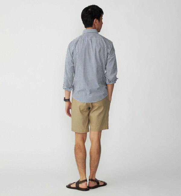 SHIPS「SHIPS:〈接触冷感〉 セミワイドカラー アイスコットン ロングスリーブ シャツ」|シャツ・ブラウス|