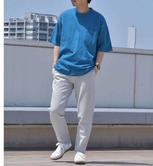 SHIPS any「SHIPS any: "COTTON USA"  ヘビーウェイト クルーネック ポケット Tシャツ」|Tシャツ・カットソー|