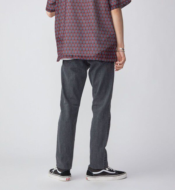 SHIPS「SHIPS: オイカワデニム セルビッチ 5ポケット フェードブラック デニムパンツ」|デニム|