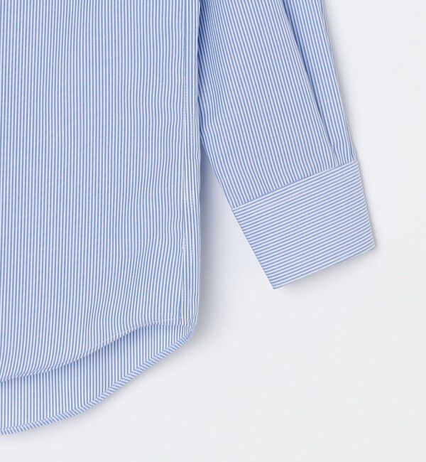 SHIPS Colors 「SHIPS Colors:Deo-Papi(R) ピンストライプ ワイドカラー ドレスシャツ」|シャツ・ブラウス|
