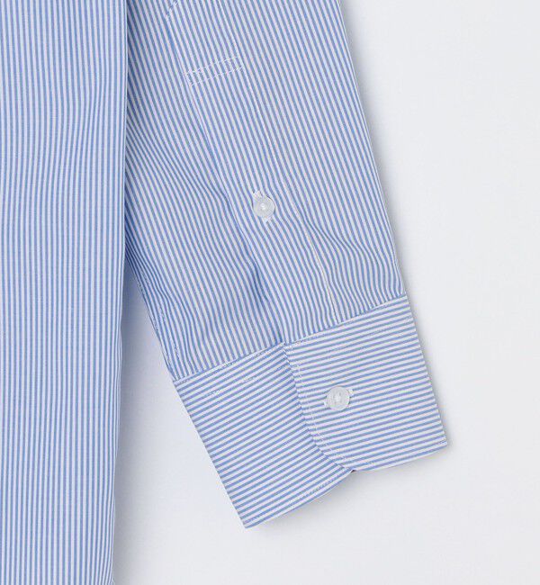 SHIPS Colors 「SHIPS Colors:Deo-Papi(R) ピンストライプ ワイドカラー ドレスシャツ」|シャツ・ブラウス|