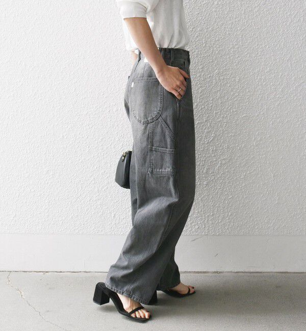 SHIPS any「SHIPS any:〈洗濯機可能〉コクーンペインター デニムパンツ［SHIPS any DENIM］」|デニム|