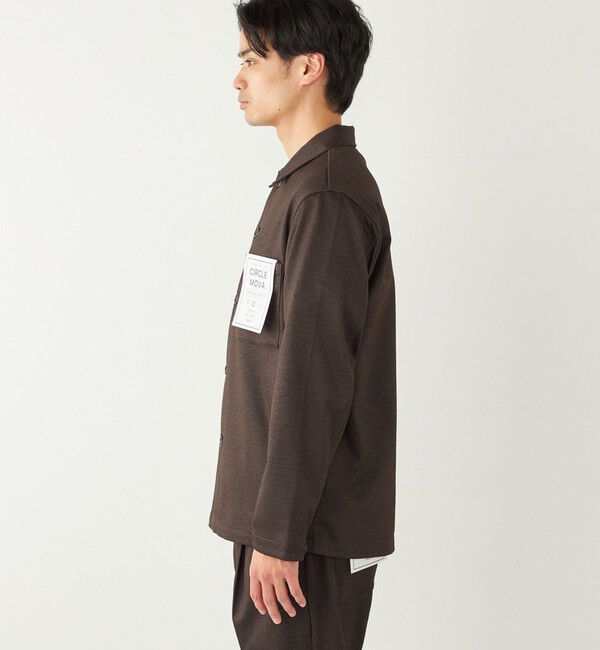 SHIPS Colors 「SHIPS Colors:〈洗濯機可能〉サークルムーバー プリント ボックス シャツ」|シャツ・ブラウス|