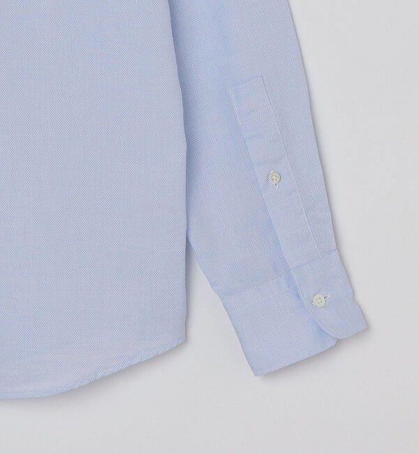 SHIPS「SHIPS: 〈接触冷感〉セミワイドカラー アイスコットン カラミ ロングスリーブ シャツ」|シャツ・ブラウス|