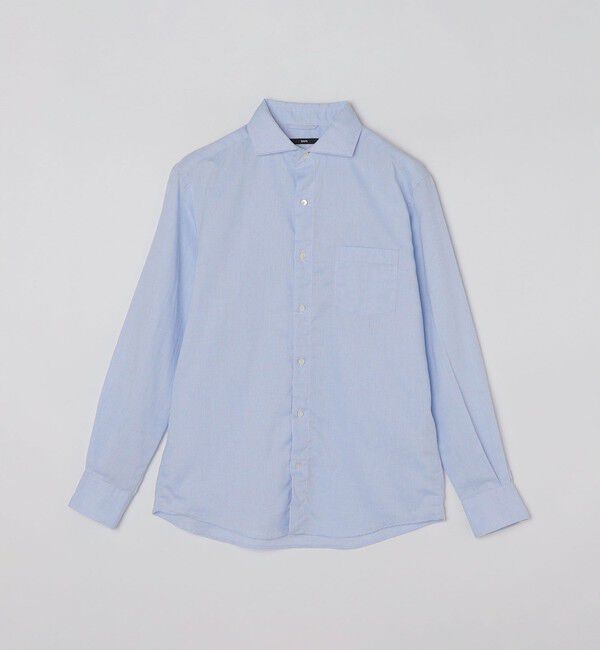 SHIPS「SHIPS: 〈接触冷感〉セミワイドカラー アイスコットン カラミ ロングスリーブ シャツ」|シャツ・ブラウス|