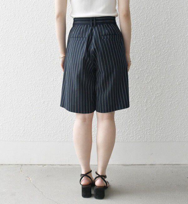 SHIPS any「SHIPS any:〈洗濯機可能〉リネン ミックス ショート パンツ」|その他|