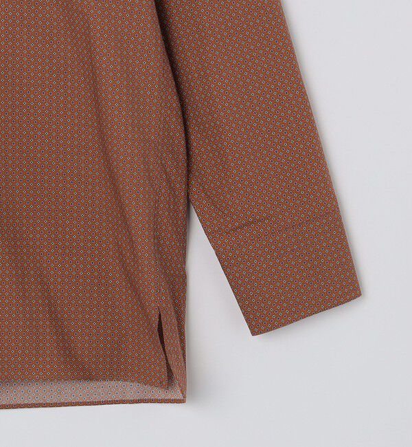 SHIPS「【SHIPS別注】Errico Formicola:  小紋柄プリント オープンカラー シャツ 」|シャツ・ブラウス|