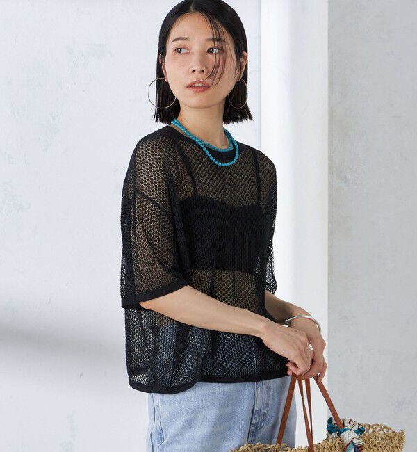 SHIPS for women「〈手洗い可能〉イタリアンパイル スイムウェア(ビキニ)」|ビキニ|