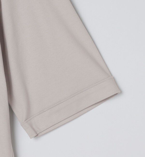 SHIPS「【WEB限定】SHIPS: ワンポイント ロゴ ジャージー ボタンダウン 5スリーブ シャツ」|シャツ・ブラウス|