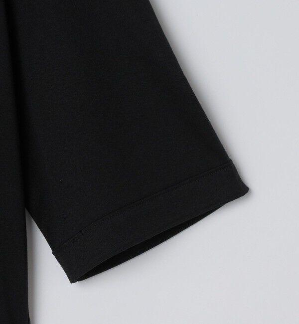 SHIPS「【WEB限定】SHIPS: ワンポイント ロゴ ジャージー ボタンダウン 5スリーブ シャツ」|シャツ・ブラウス|