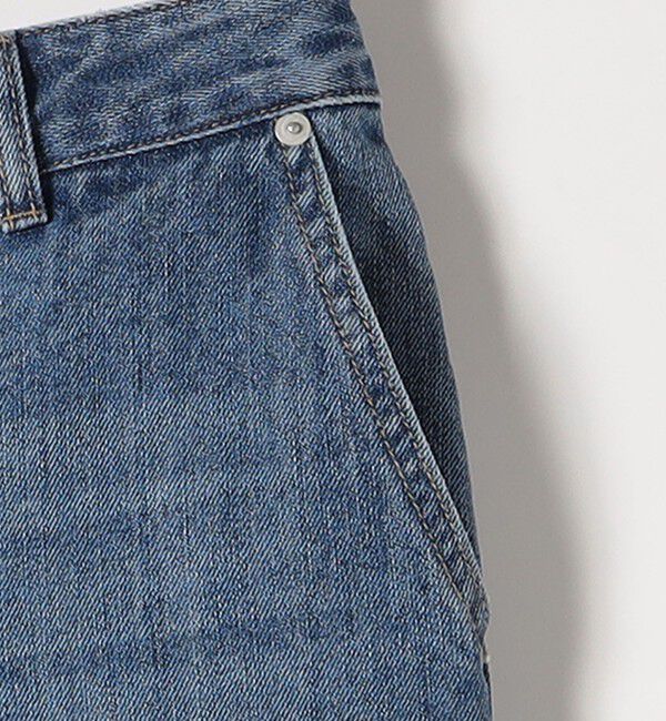 SHIPS any「SHIPS any: ワイド ロールアップ デニム パンツ［SHIPS any DENIM］」|デニム|