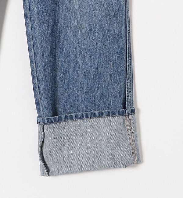 SHIPS any「SHIPS any: ワイド ロールアップ デニム パンツ［SHIPS any DENIM］」|デニム|