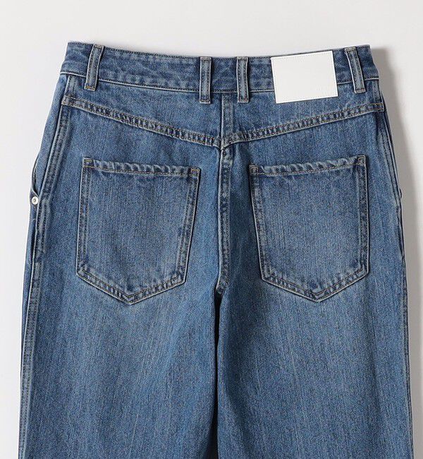 SHIPS any「SHIPS any: ワイド ロールアップ デニム パンツ［SHIPS any DENIM］」|デニム|