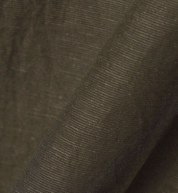 SHIPS「SHIPS: Herdmans コットン/リネン 7スリーブシャツ」|シャツ・ブラウス|