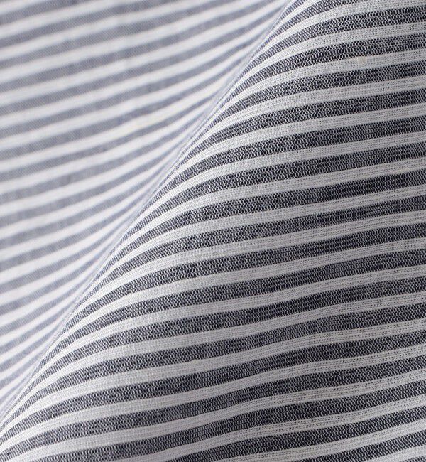 SHIPS「SHIPS: Herdmans コットン/リネン 7スリーブシャツ」|シャツ・ブラウス|