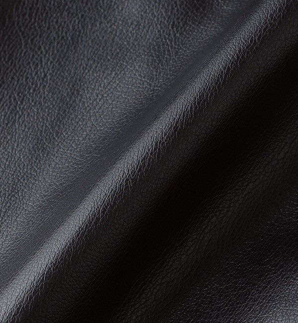 SHIPS「BENCH MARKING SHIRT: レギュラーカラー 合成皮革 シャツ」|シャツ・ブラウス|