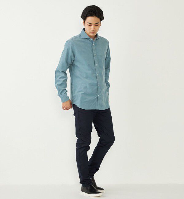 SHIPS Colors 「SHIPS Colors:〈洗濯機可能〉コーデュロイ ワイドカラー シャツ」|シャツ・ブラウス|