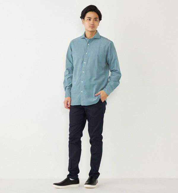 SHIPS Colors 「SHIPS Colors:〈洗濯機可能〉コーデュロイ ワイドカラー シャツ」|シャツ・ブラウス|