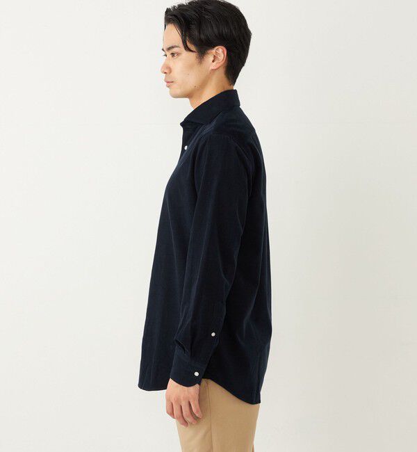 SHIPS Colors 「SHIPS Colors:〈洗濯機可能〉コーデュロイ ワイドカラー シャツ」|シャツ・ブラウス|