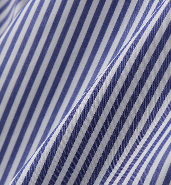 SHIPS KIDS「SHIPS KIDS:140～160cm / ストライプ レギュラーカラー シャツ」|シャツ・ブラウス|