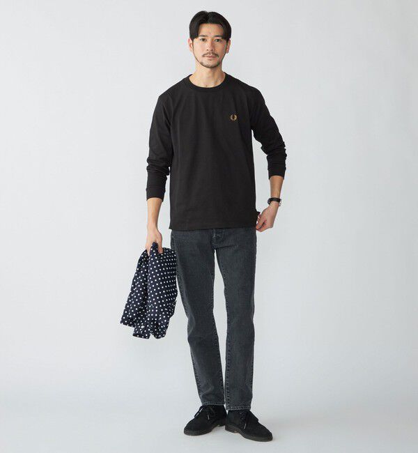 SHIPS「【SHIPS別注】RED CARD TOKYO: RHYTHM クリーンウォッシュ ジャストレングス スリムテーパードデニム」|デニム|