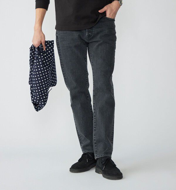 SHIPS「【SHIPS別注】RED CARD TOKYO: RHYTHM クリーンウォッシュ ジャストレングス スリムテーパードデニム」|デニム|