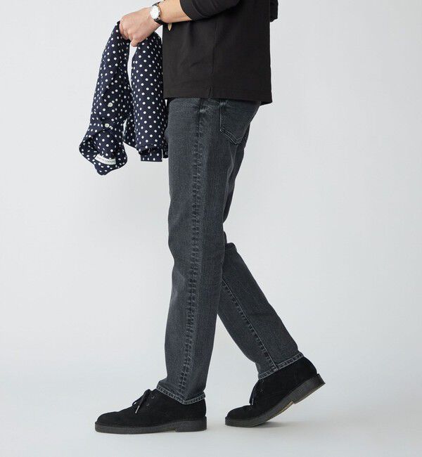 SHIPS「【SHIPS別注】RED CARD TOKYO: RHYTHM クリーンウォッシュ ジャストレングス スリムテーパードデニム」|デニム|