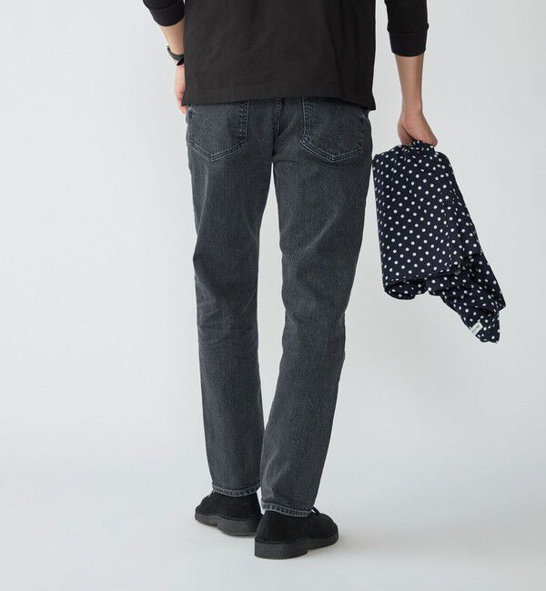 SHIPS「【SHIPS別注】RED CARD TOKYO: RHYTHM クリーンウォッシュ ジャストレングス スリムテーパードデニム」|デニム|