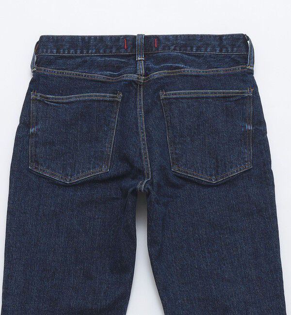 SHIPS「【SHIPS別注】RED CARD TOKYO: RHYTHM クリーンウォッシュ ジャストレングス スリムテーパードデニム」|デニム|
