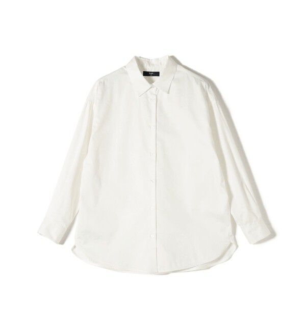 SHIPS Colors 「SHIPS Colors: 〈手洗い可能〉ソリッド オーバー シャツ◇」|シャツ・ブラウス|オフホワイト